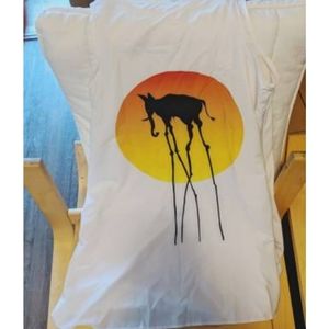 Rare Unique Salvador Dalí elephant art print dress